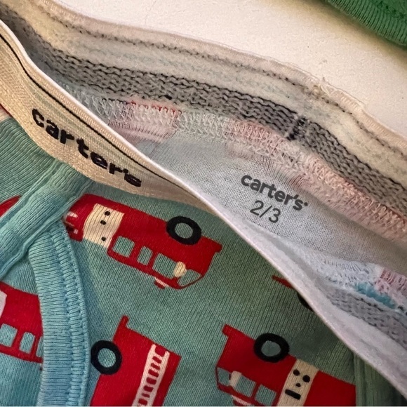 Carter’s Boy’s 3 Pack Cotton Briefs Size 2/3 NWOT - Picture 6 of 8